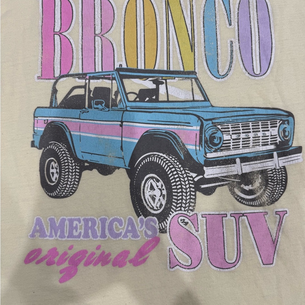 Bronco Graphic T-Shirt - Cream - Picture 3 of 3